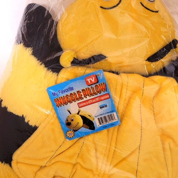 Bumblebee snuggle pillow - Picture 2 of 2